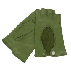 Iris leather gloves for women